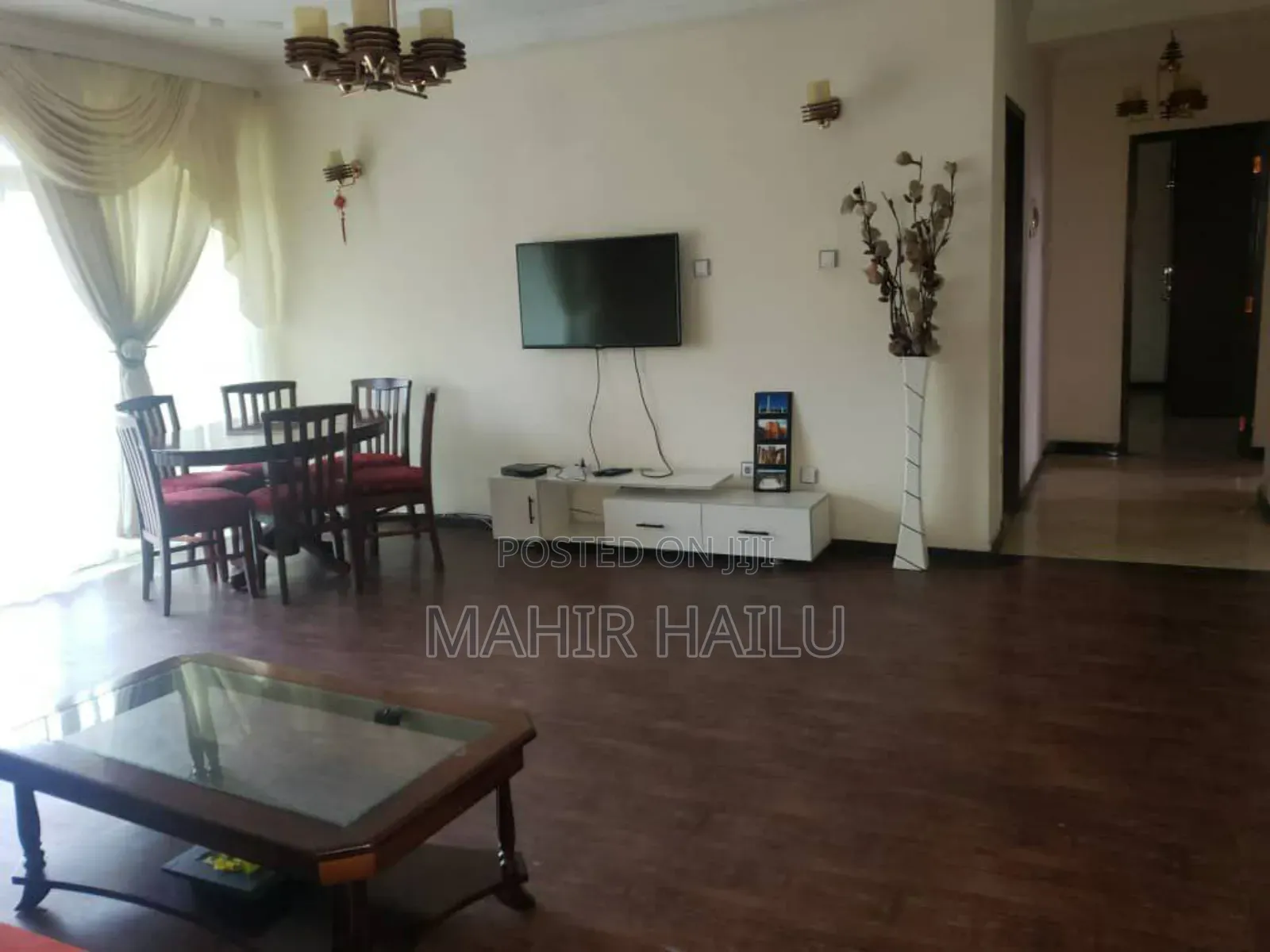 Furnished 3bdrm Apartment in Real, Bole for rent