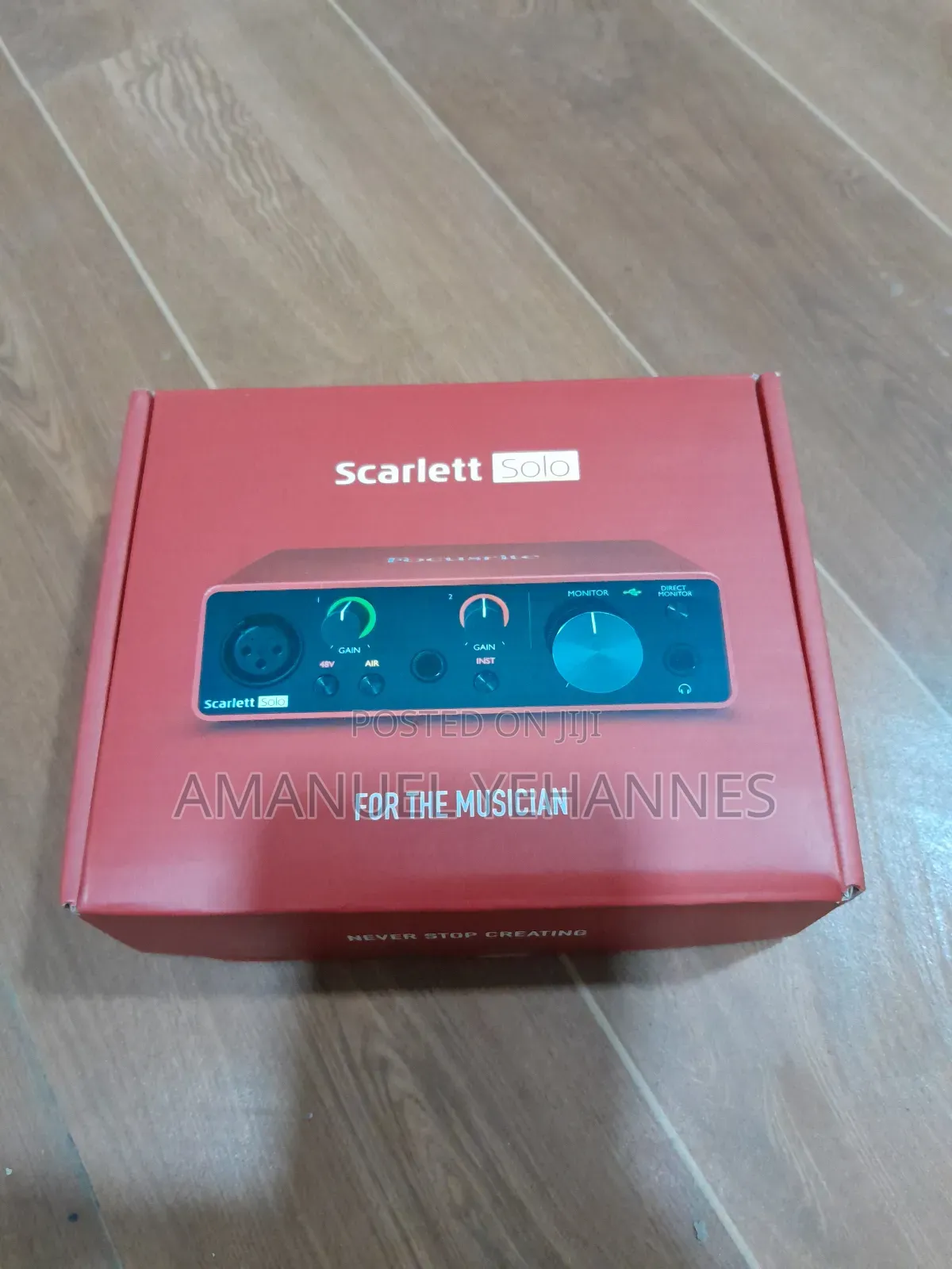 Foucusrite Scarlett Solo 3rd Generation Sound Card