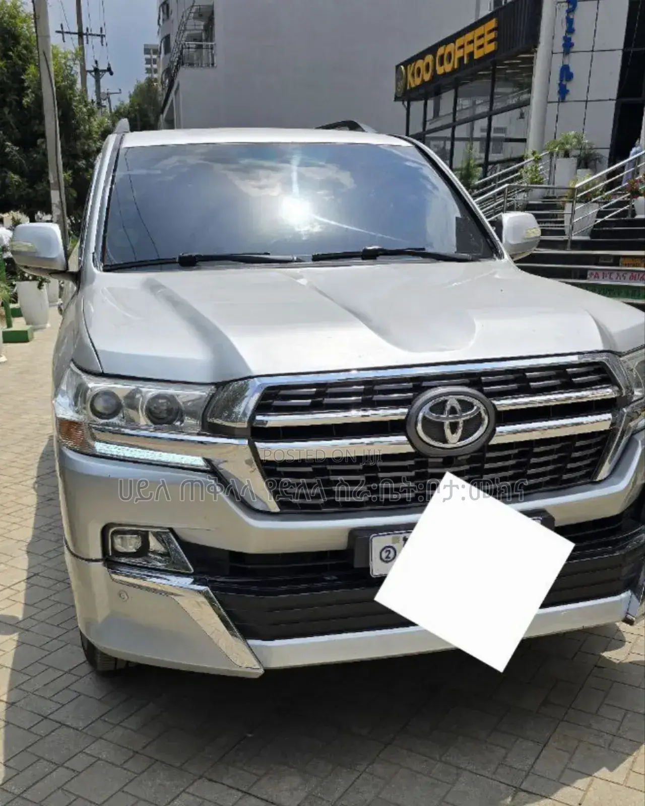Toyota Land Cruiser 2012 Silver
