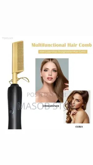 Photo - Electric Hair Styling Hot Comb / የፀጉር መተኮሻ