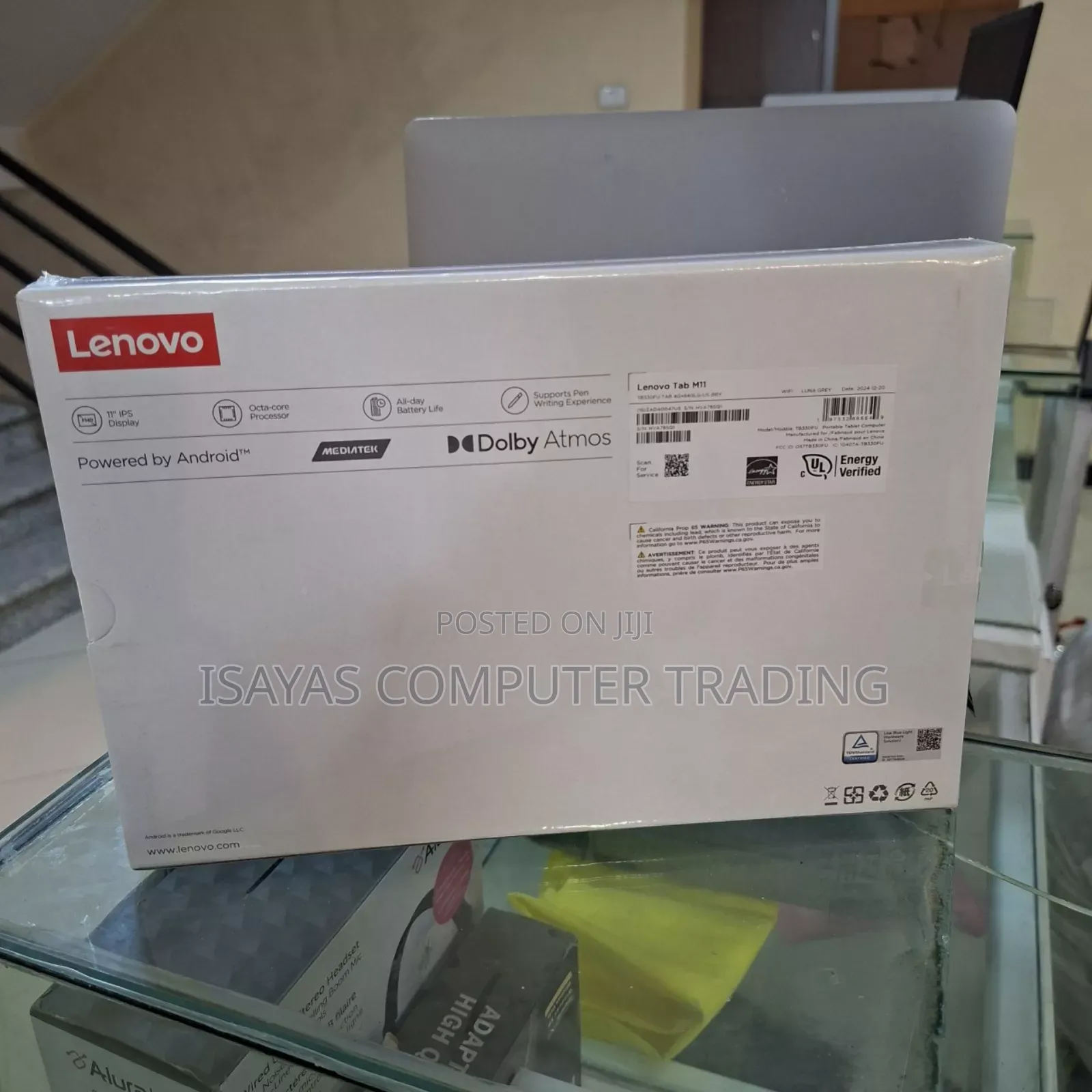 New Lenovo Tab M11 64 GB Black