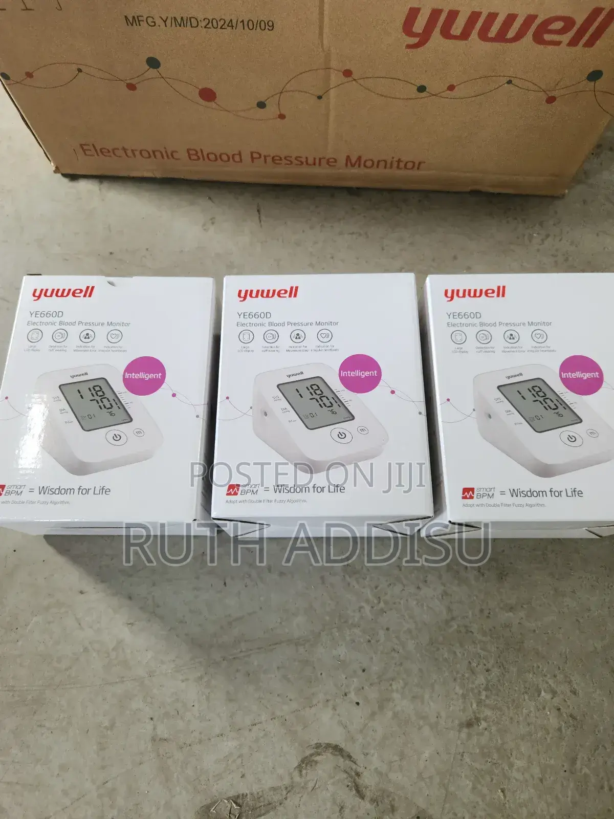 Digital Bp藥材medical Blood Pressure Monitor瓶口packed Bp New