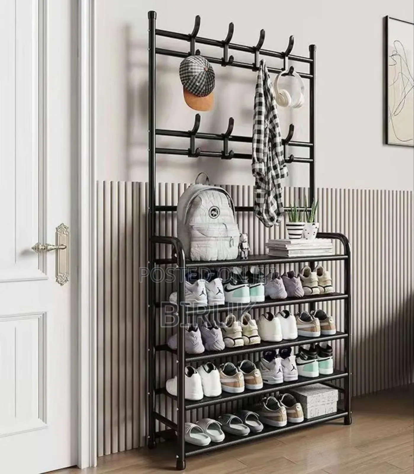  Multifunctional Shoe and Hat Rack