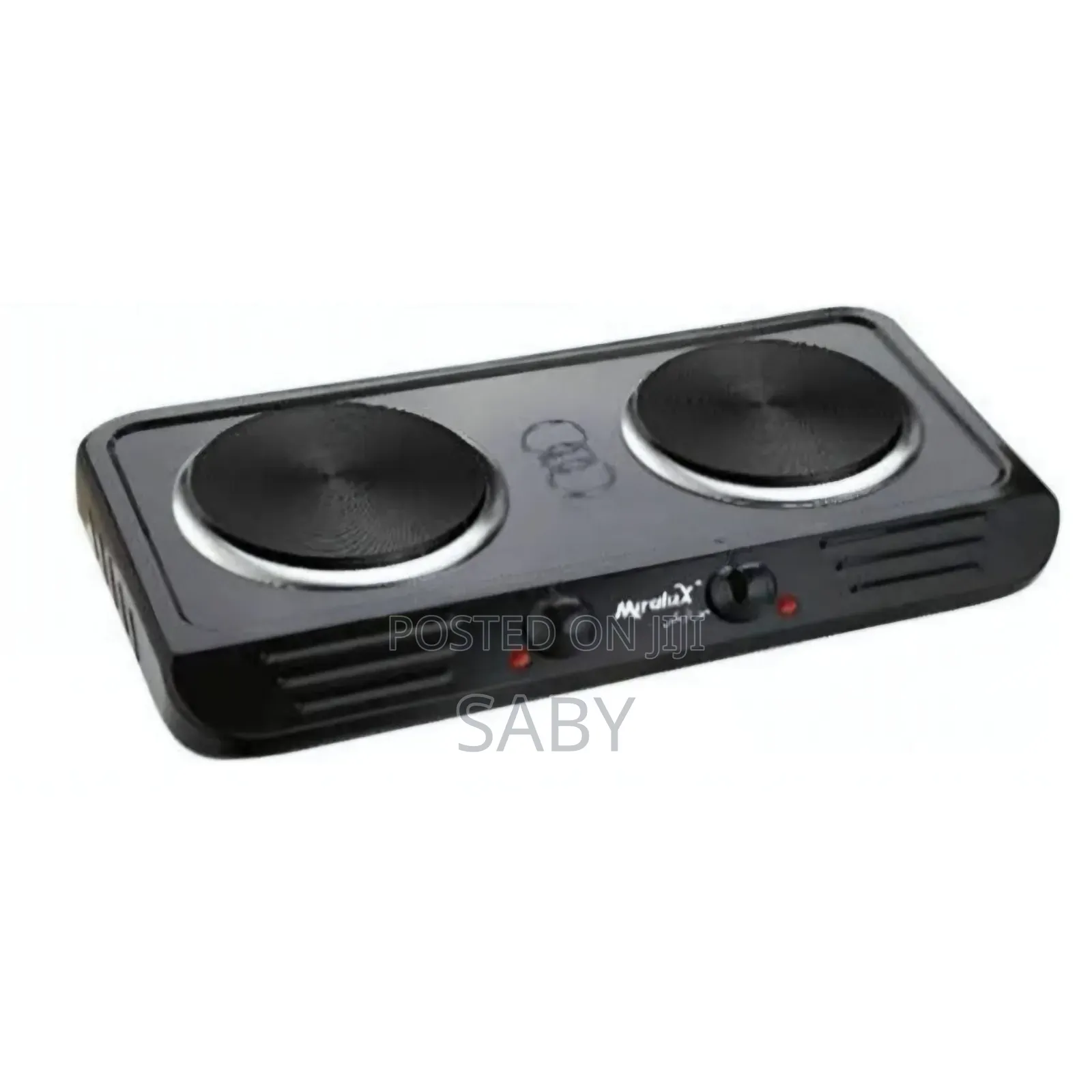 Miralux Double Solid Hot Plate
 ባለሁለት ምድጃ ስቶቭ