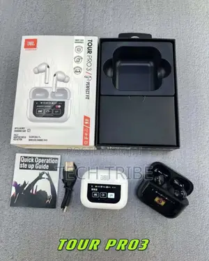 JBL Tour Pro 3 Original Smart High Tech Touch Screen Earpod