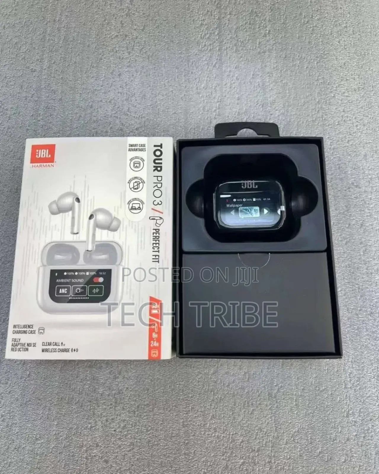 JBL Tour Pro 3 Original Smart High Tech Touch Screen Earpod