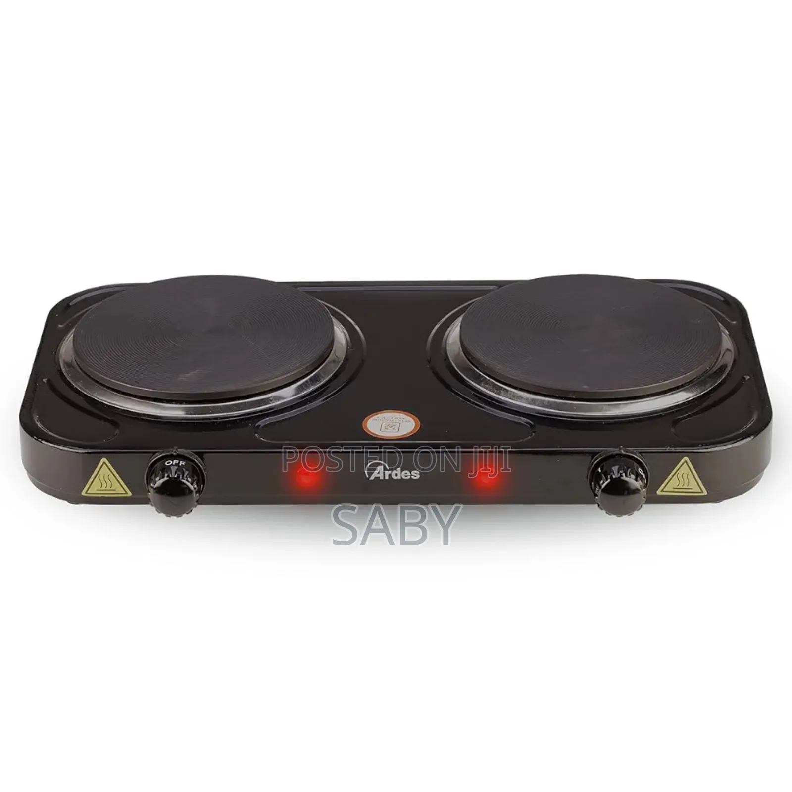 Miralux Double Solid Hot Plate
 ባለሁለት ምድጃ ስቶቭ