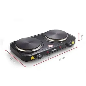 Miralux Double Solid Hot Plate
 ባለሁለት ምድጃ ስቶቭ