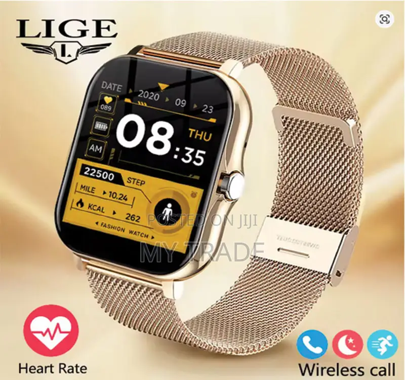 Lige Fashion 1.44 Women Smartwatch