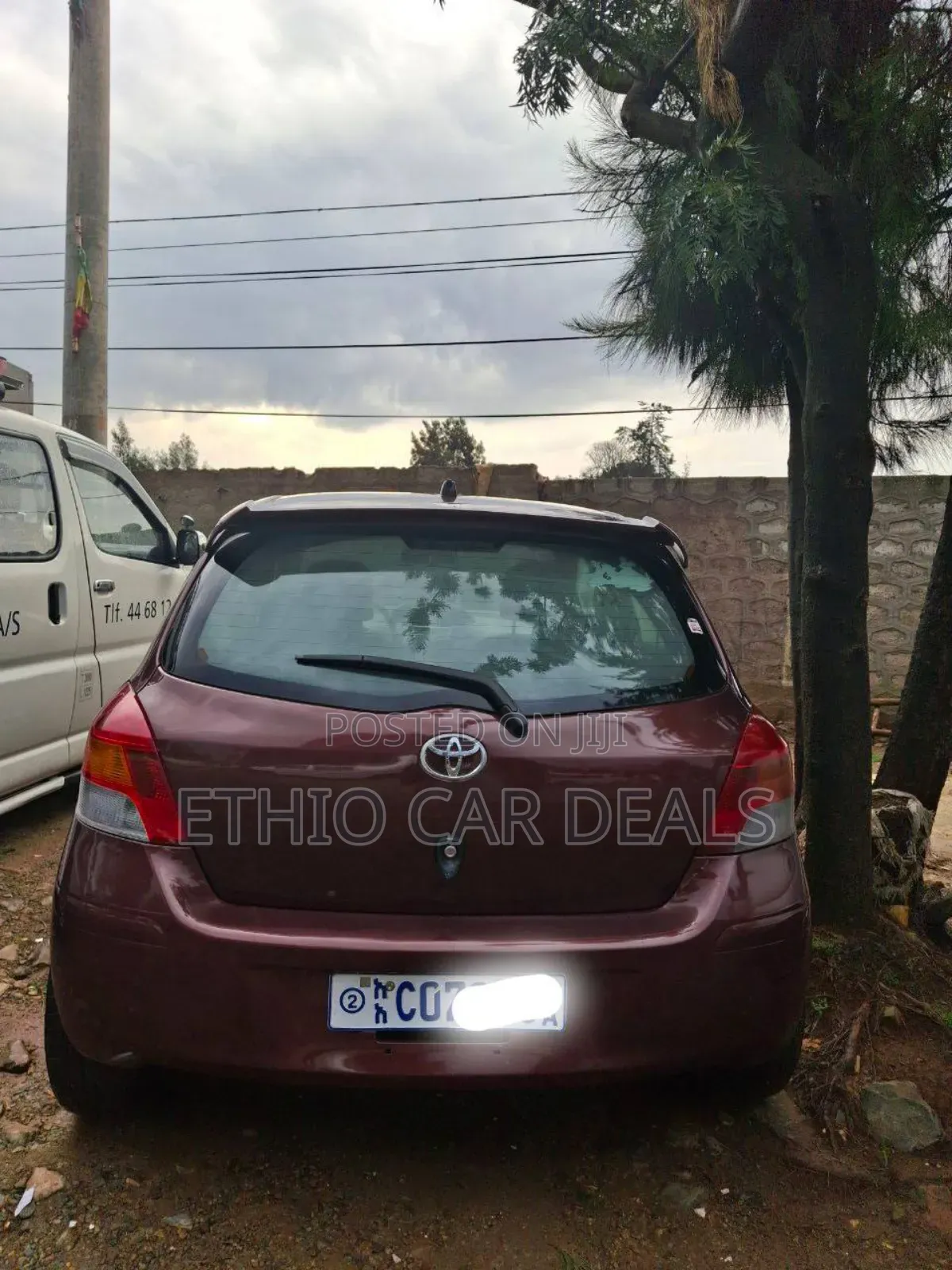 Toyota Yaris 2010 Red
