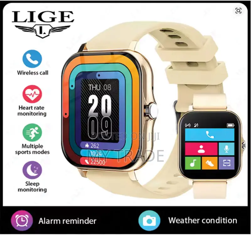 Lige Fashion 1.44 Women Smartwatch