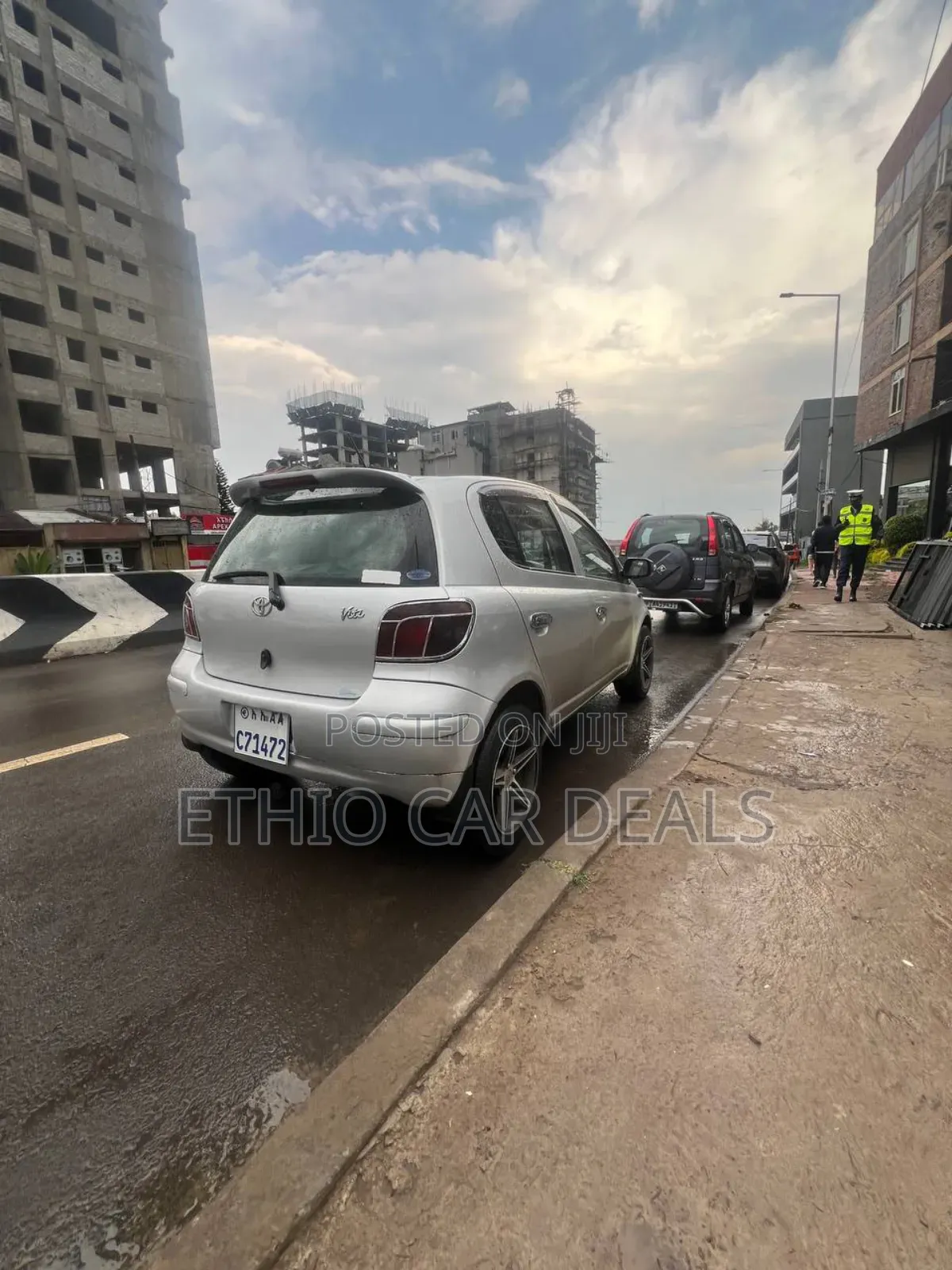 Toyota Vitz 2004 Silver