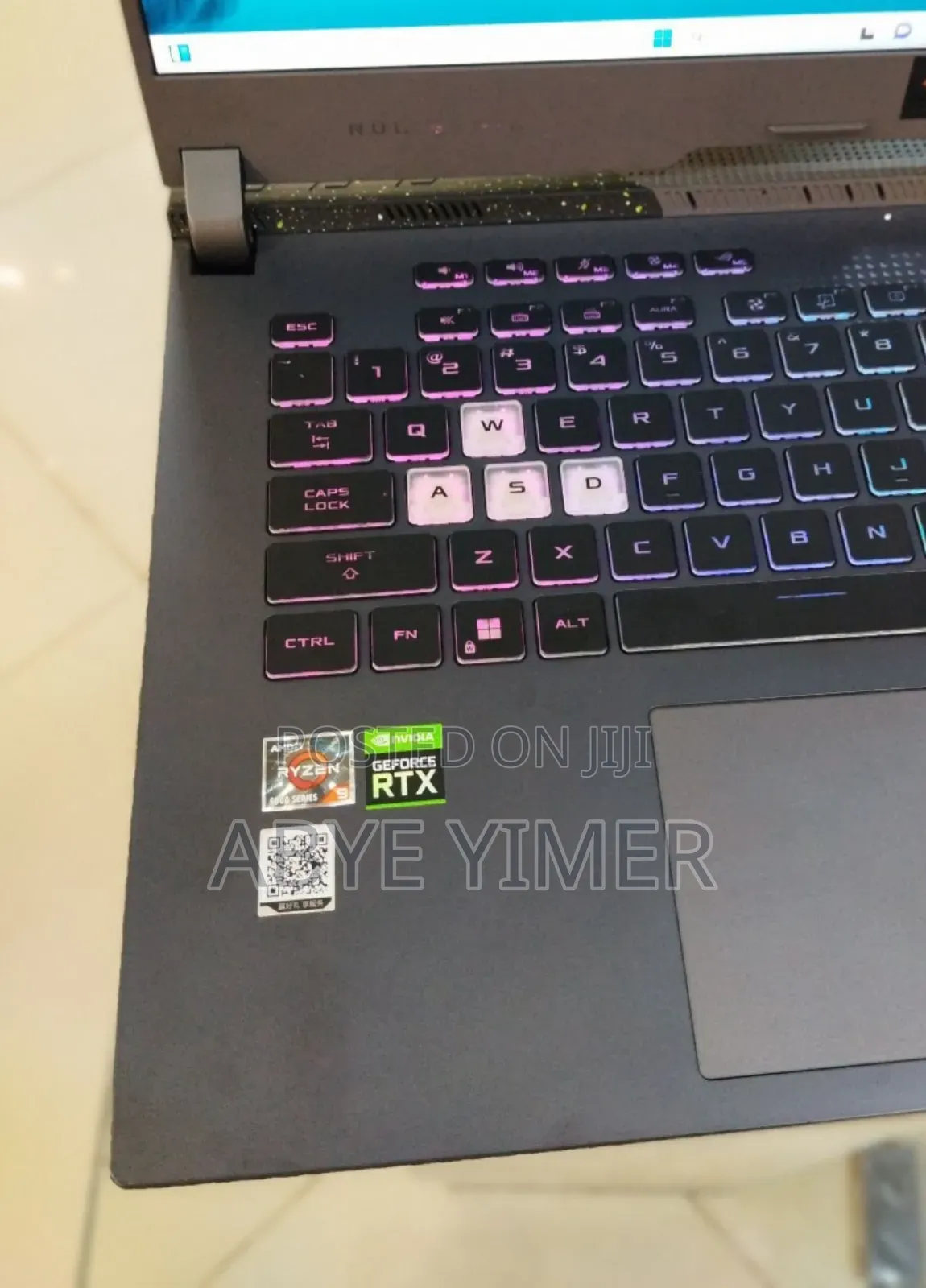 New Laptop Asus ROG Strix G15 16GB AMD Ryzen 9 SSD 512GB