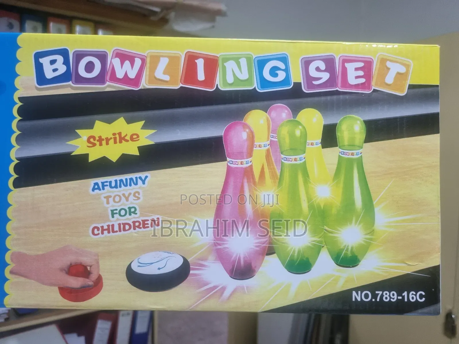 Children's Bowling Set With Lights and Music
