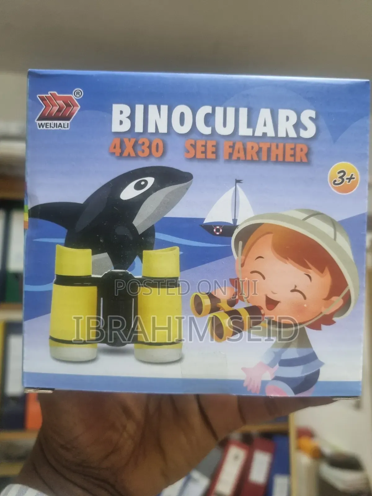 Weijiali Binoculars 4x30 * Designed for Ages 3 and Up