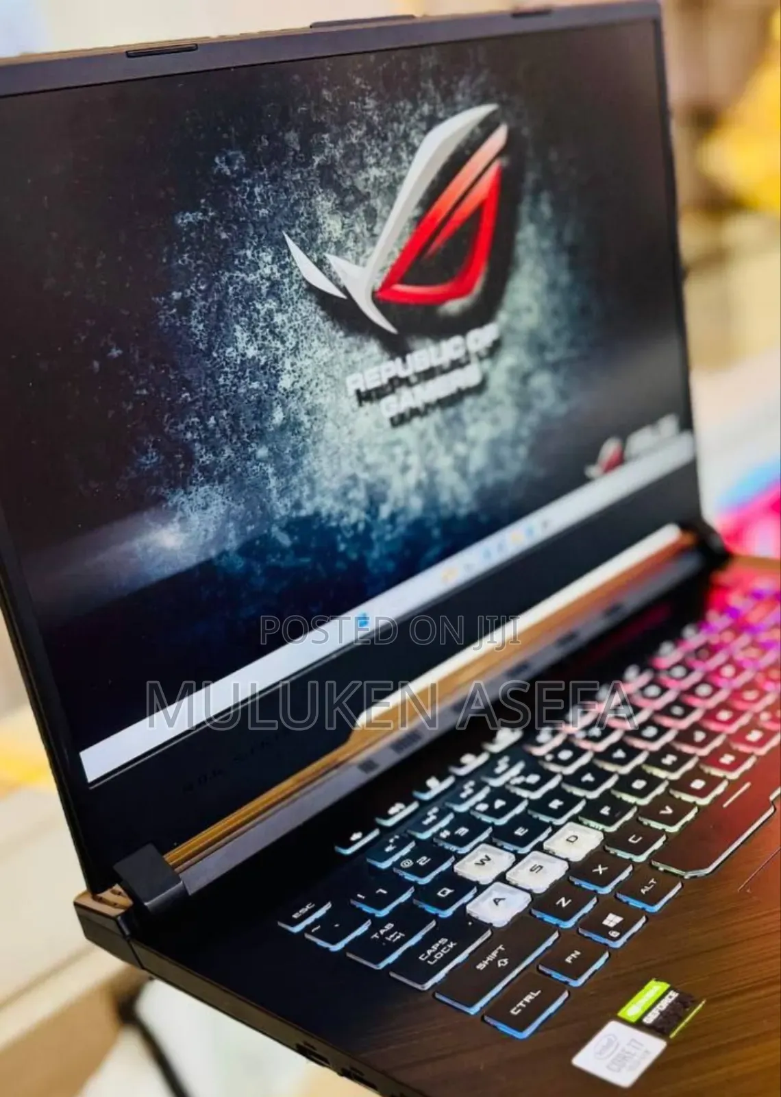 New Laptop Asus ROG Strix G15 16GB Intel Core I7 SSD 512GB
