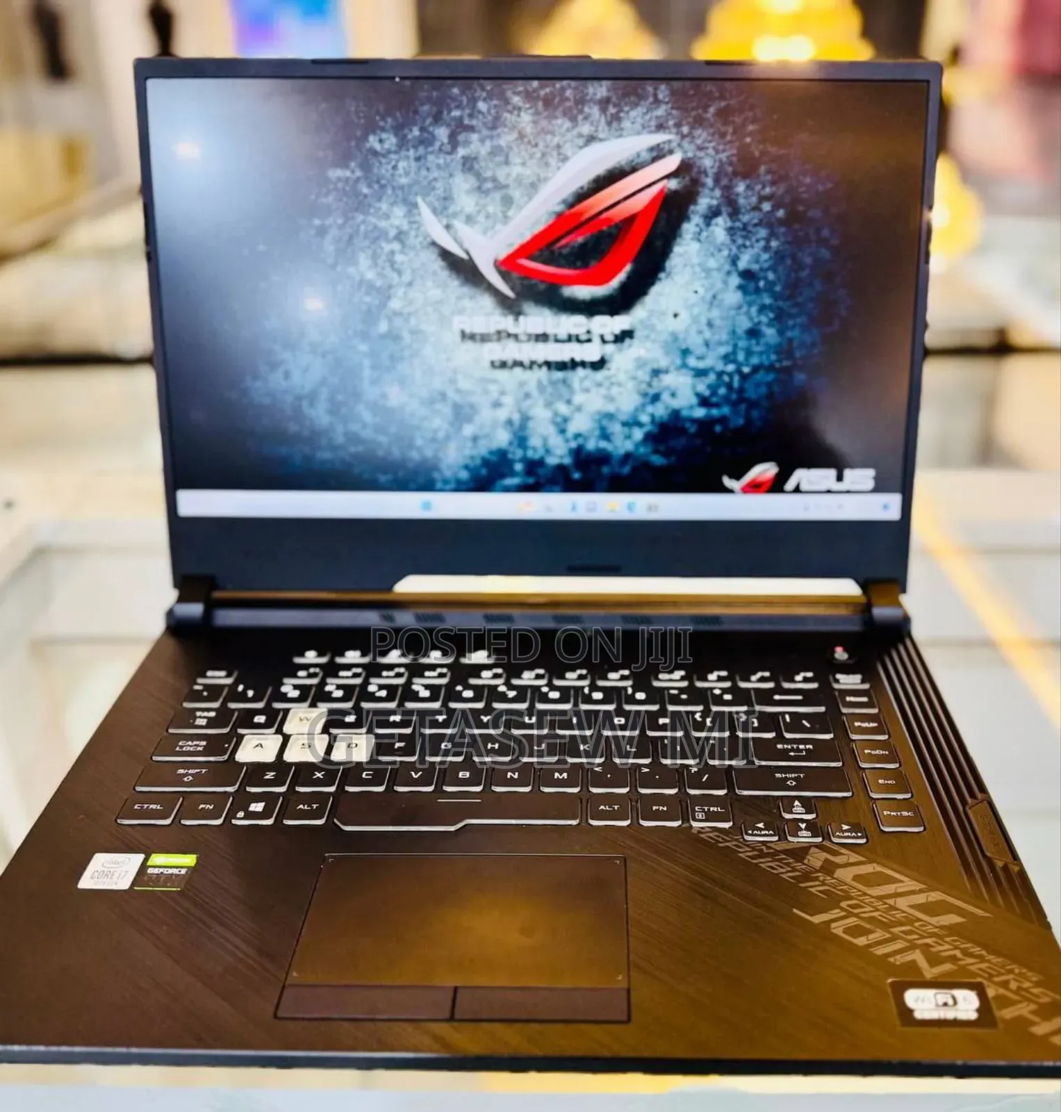 New Laptop Asus ROG Strix G15 16GB Intel Core I7 SSD 1T