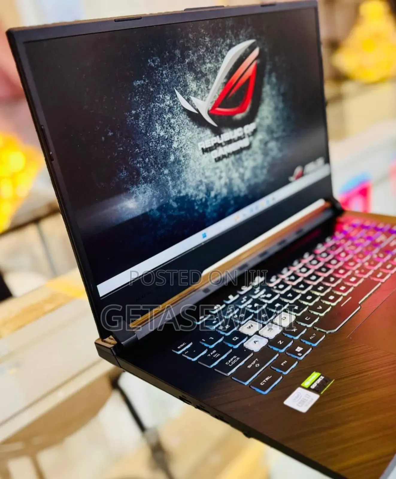 New Laptop Asus ROG Strix G15 16GB Intel Core I7 SSD 1T