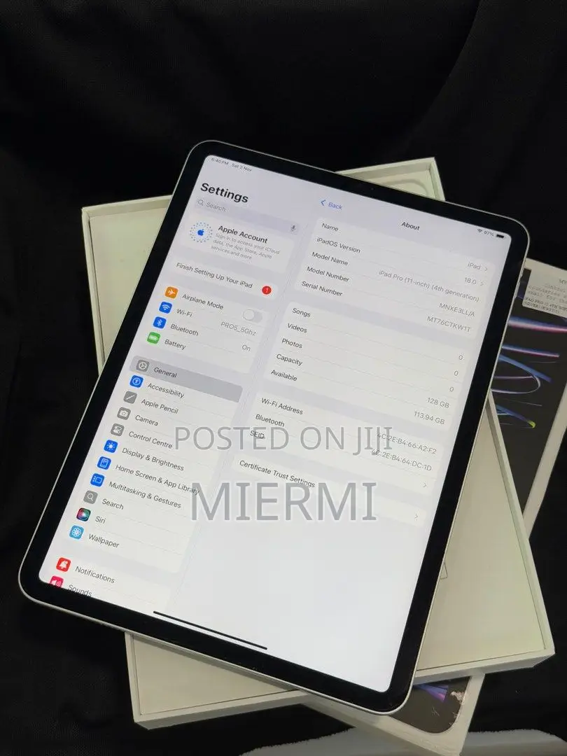 New Apple iPad Pro 128 GB