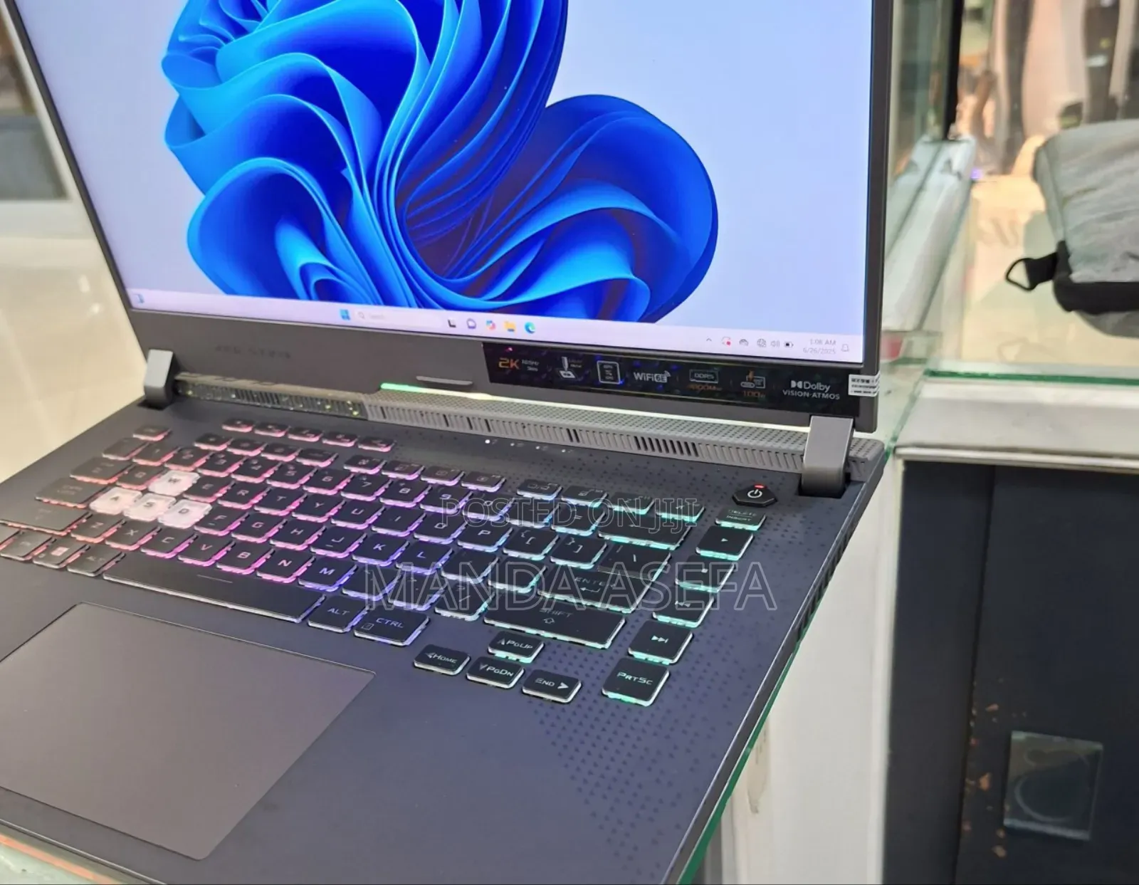 New Laptop Asus ROG Strix G16 G614 16GB AMD Ryzen 9 SSD 512GB