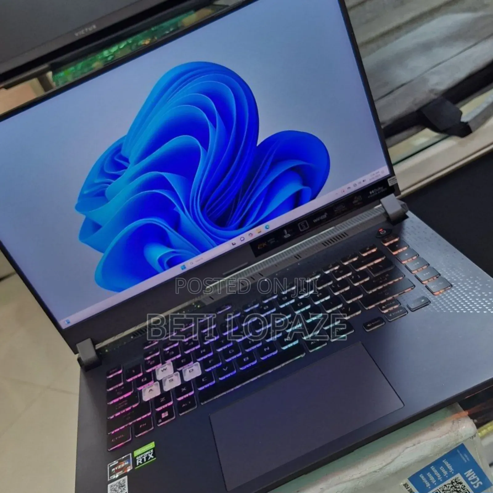 New Laptop Asus ROG Strix G16 G614 16GB Intel Core I9 SSD 512GB