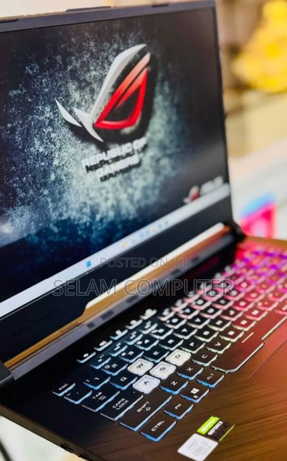 New Laptop Asus ROG Strix G15 16GB Intel Core I7 SSD 1T