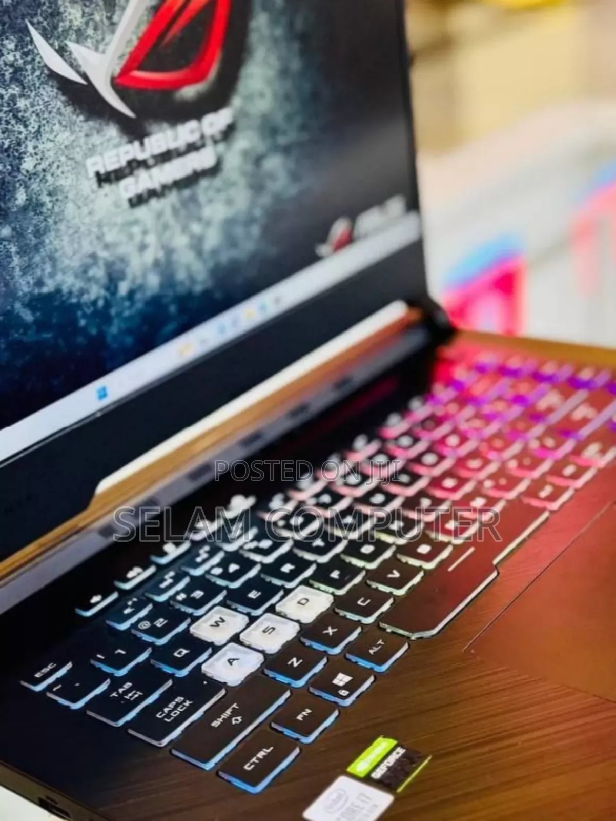 New Laptop Asus ROG Strix G15 16GB Intel Core I7 SSD 1T