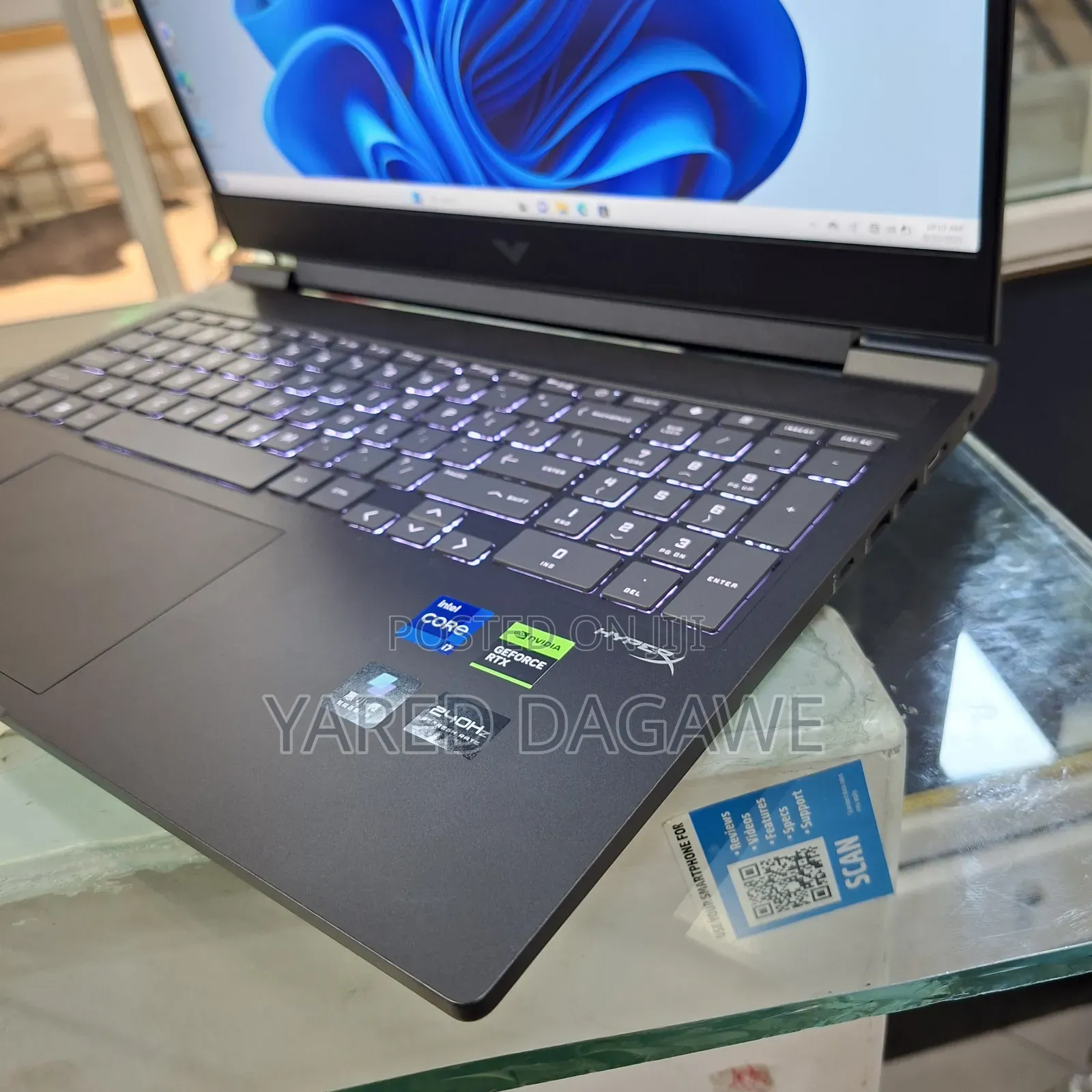 New Laptop HP Victus 16 16GB Intel Core I7 SSD 1T