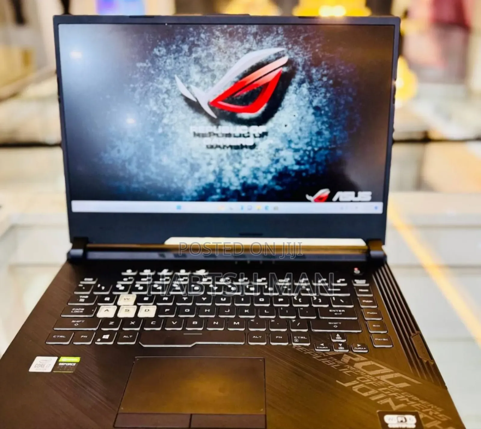 New Laptop Asus ROG Strix G15 16GB Intel Core I7 SSD 1T