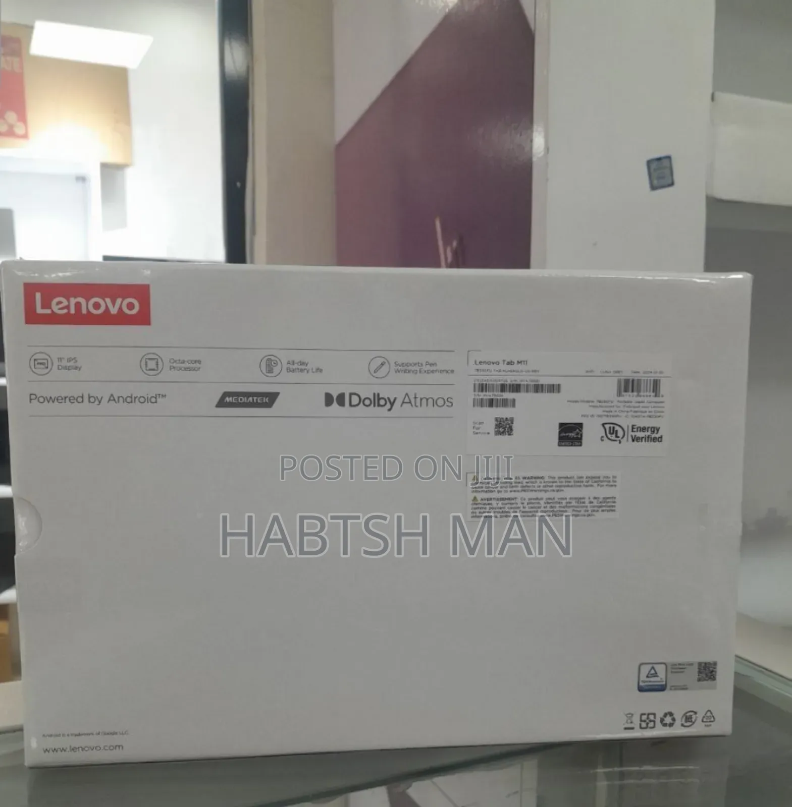 New Lenovo Tab M11 64 GB Black
