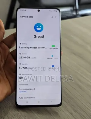New Samsung Galaxy S21 Ultra 5G 256 GB Black