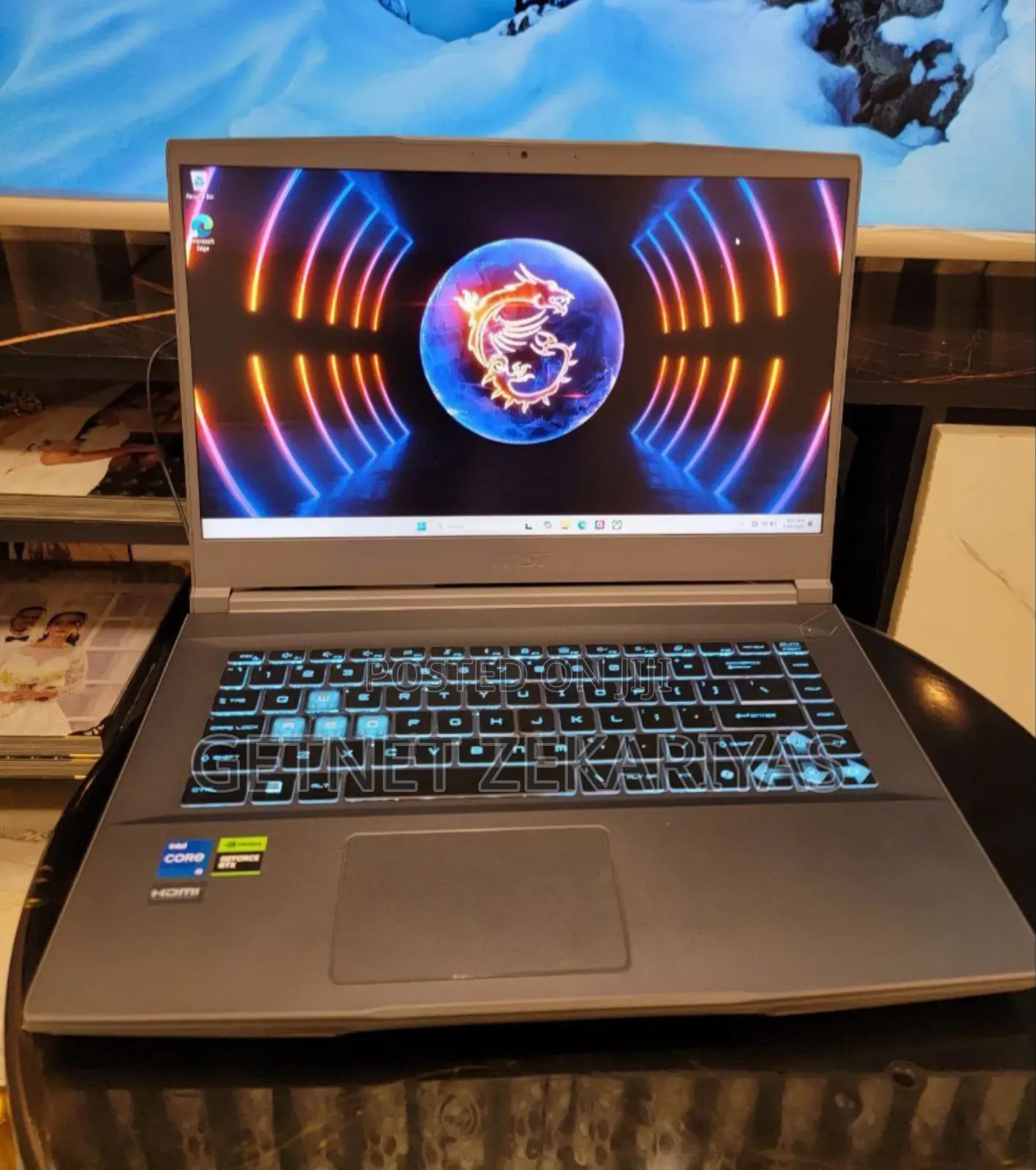 New Laptop MSI 16GB Intel Core I5 SSD 512GB