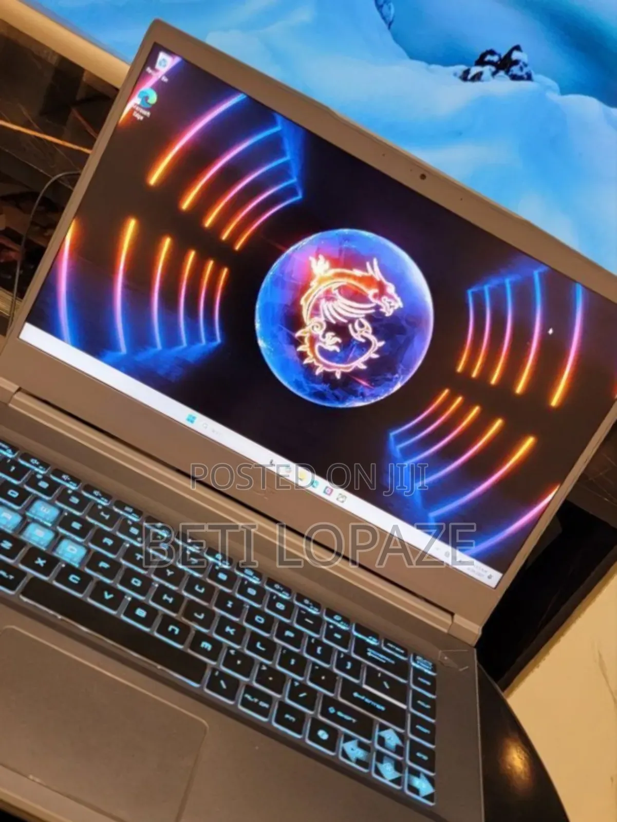 New Laptop MSI MSI Sword 15 16GB Intel Core I5 SSD 512GB