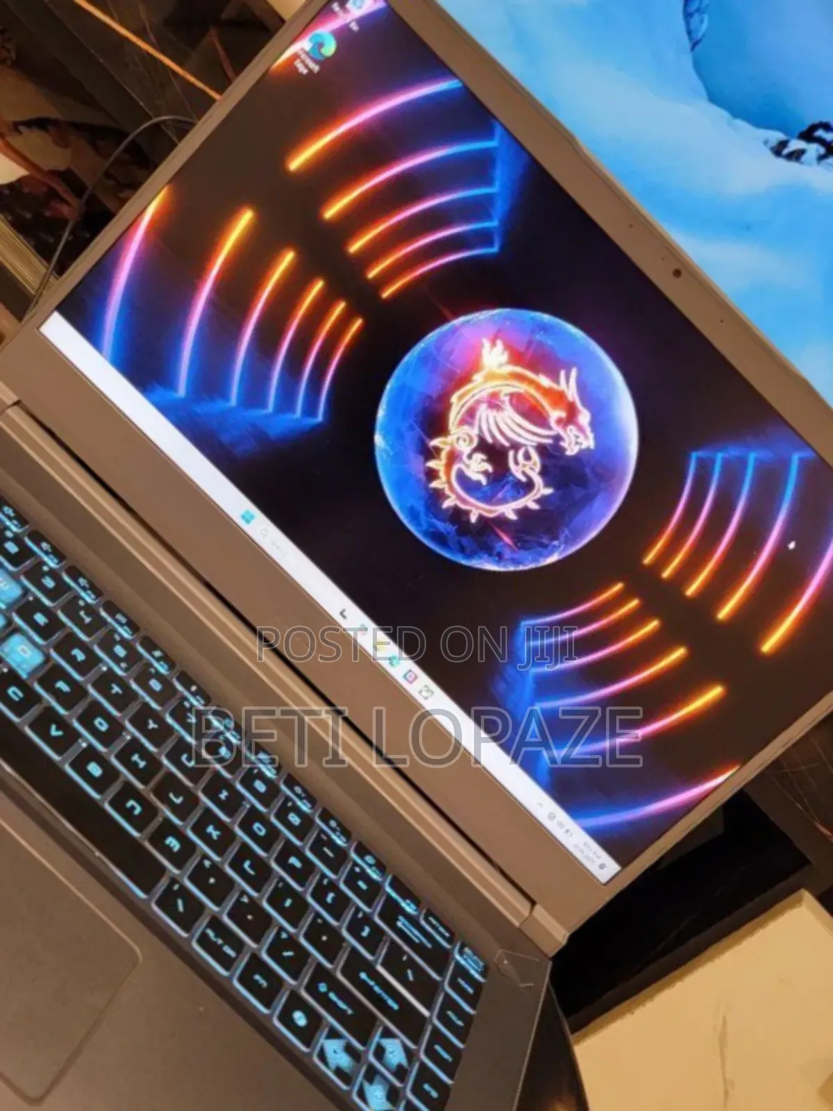 New Laptop MSI MSI Sword 15 16GB Intel Core I5 SSD 512GB