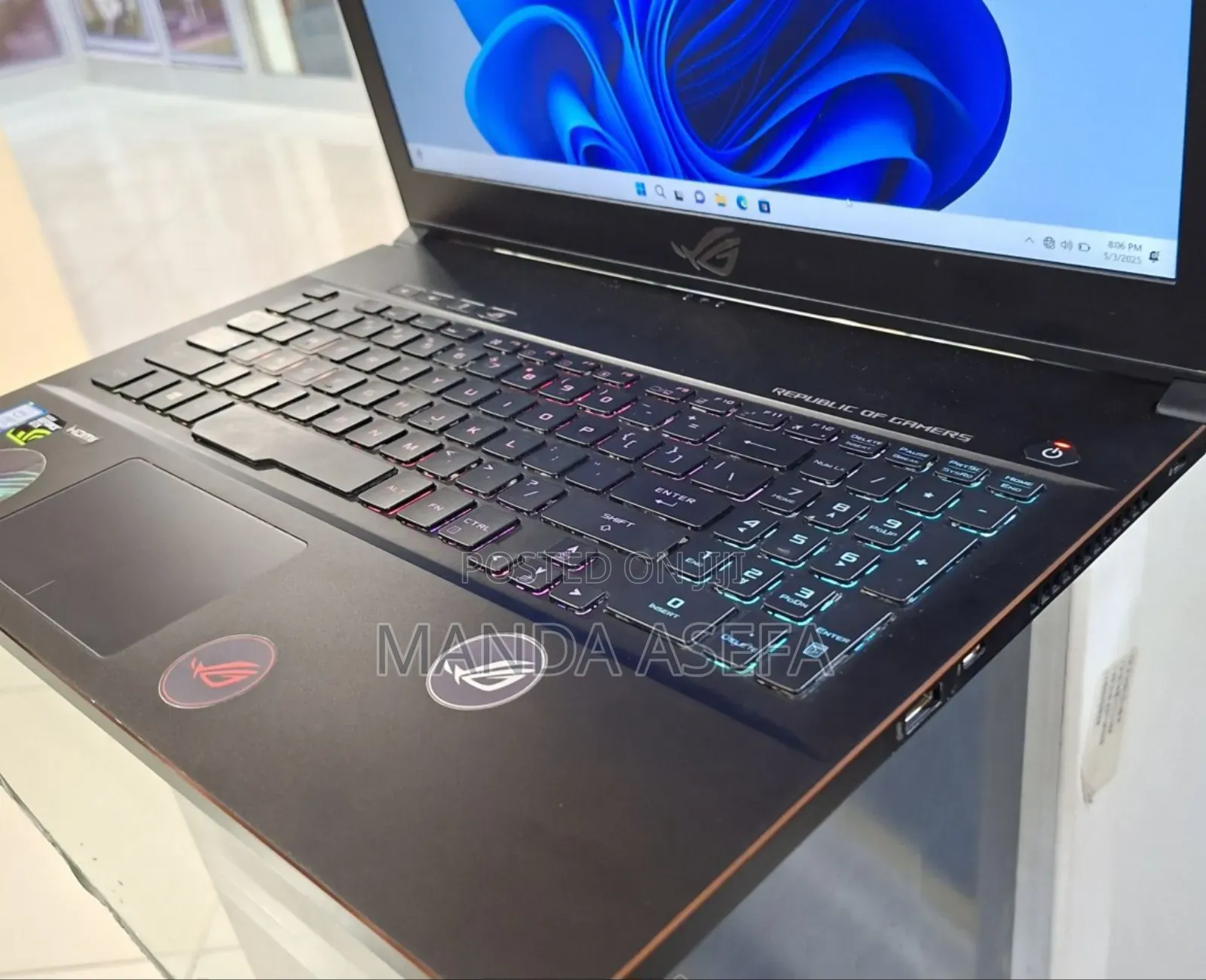 New Laptop Asus ROG Zephyrus G15 16GB Intel Core I7 HDD+SSD 1T