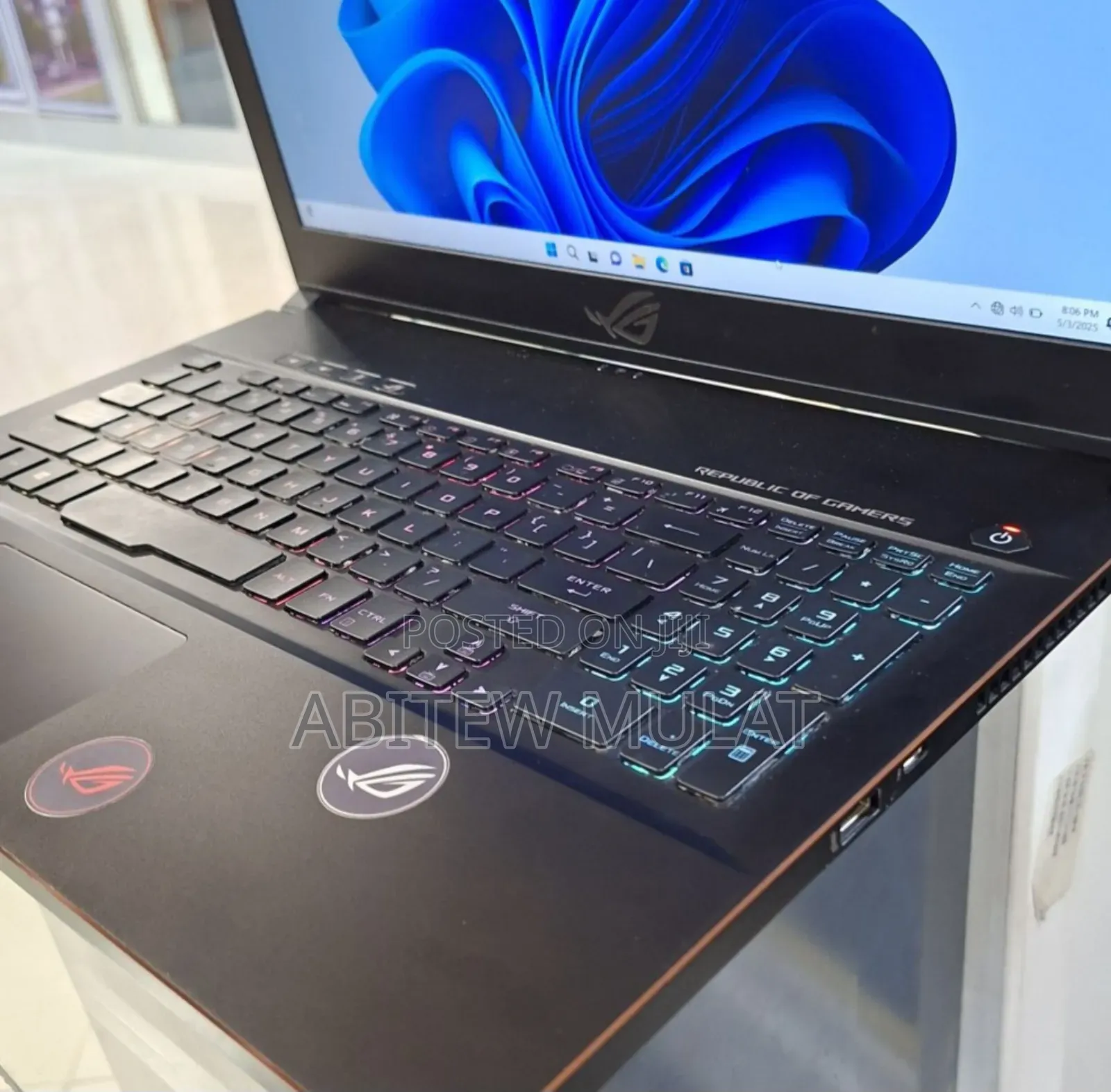 New Laptop Asus ROG Zephyrus G15 16GB Intel Core I7 HDD+SSD 1T