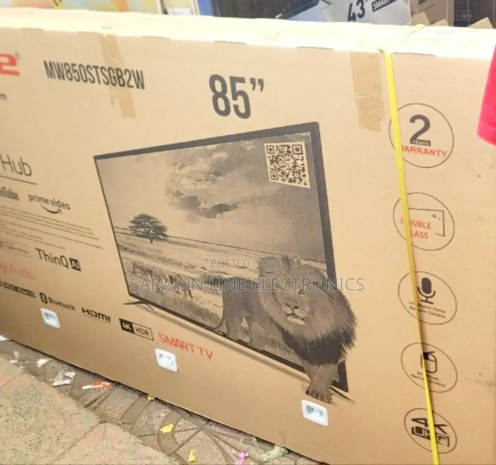 Mewe 85" New 2025 Smart Tv