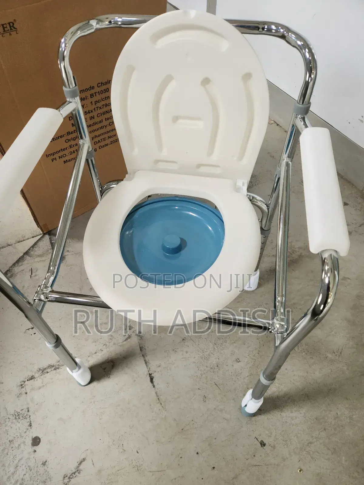 Toilet Chair前面commode Chair瓶裝commode Chair記錄poty Chair