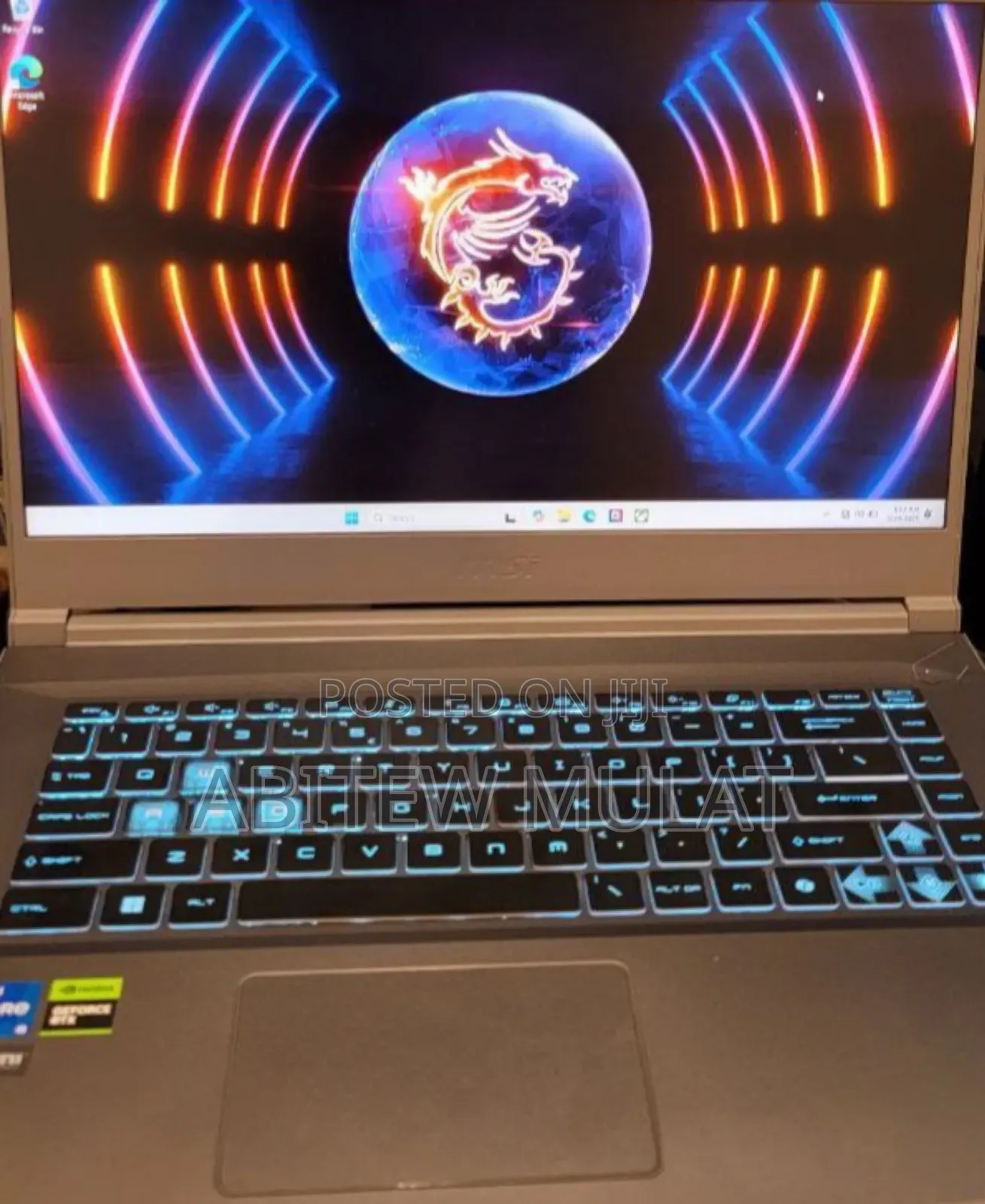 New Laptop MSI Katana GF66 16GB Intel Core I5 SSD 512GB