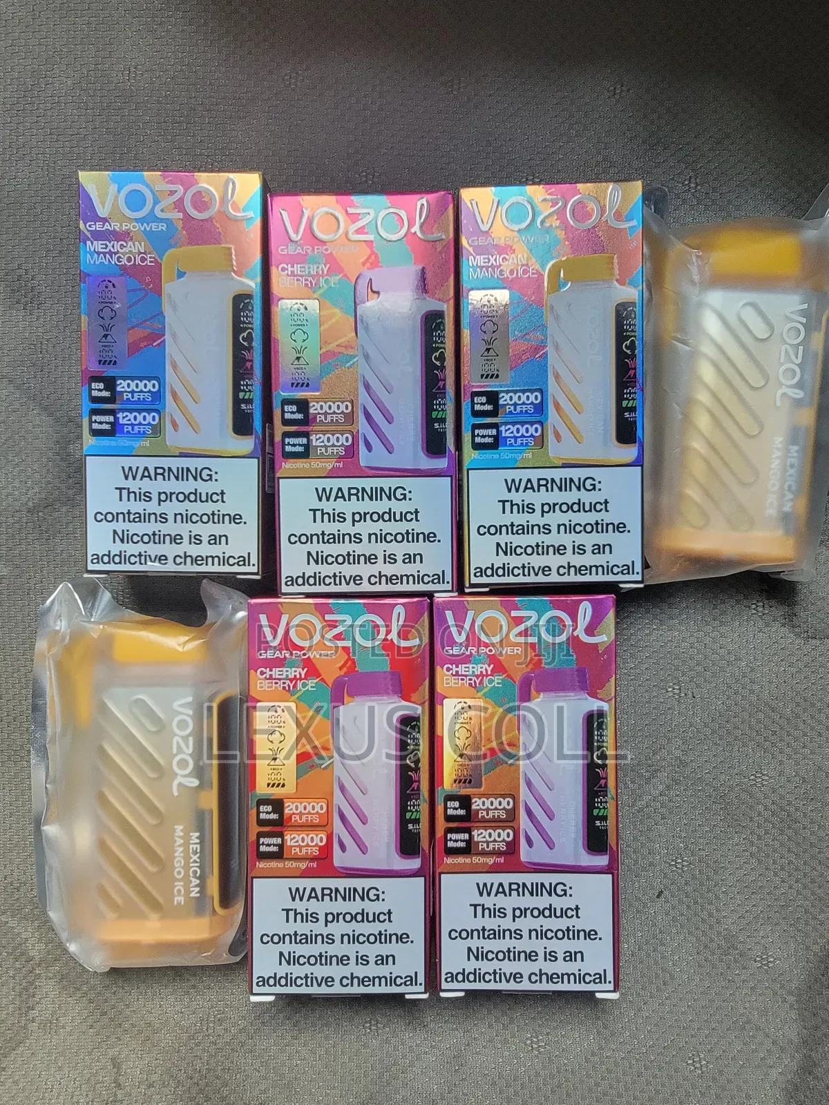 Vozol 20,000 Puff Cherry Berry Ice