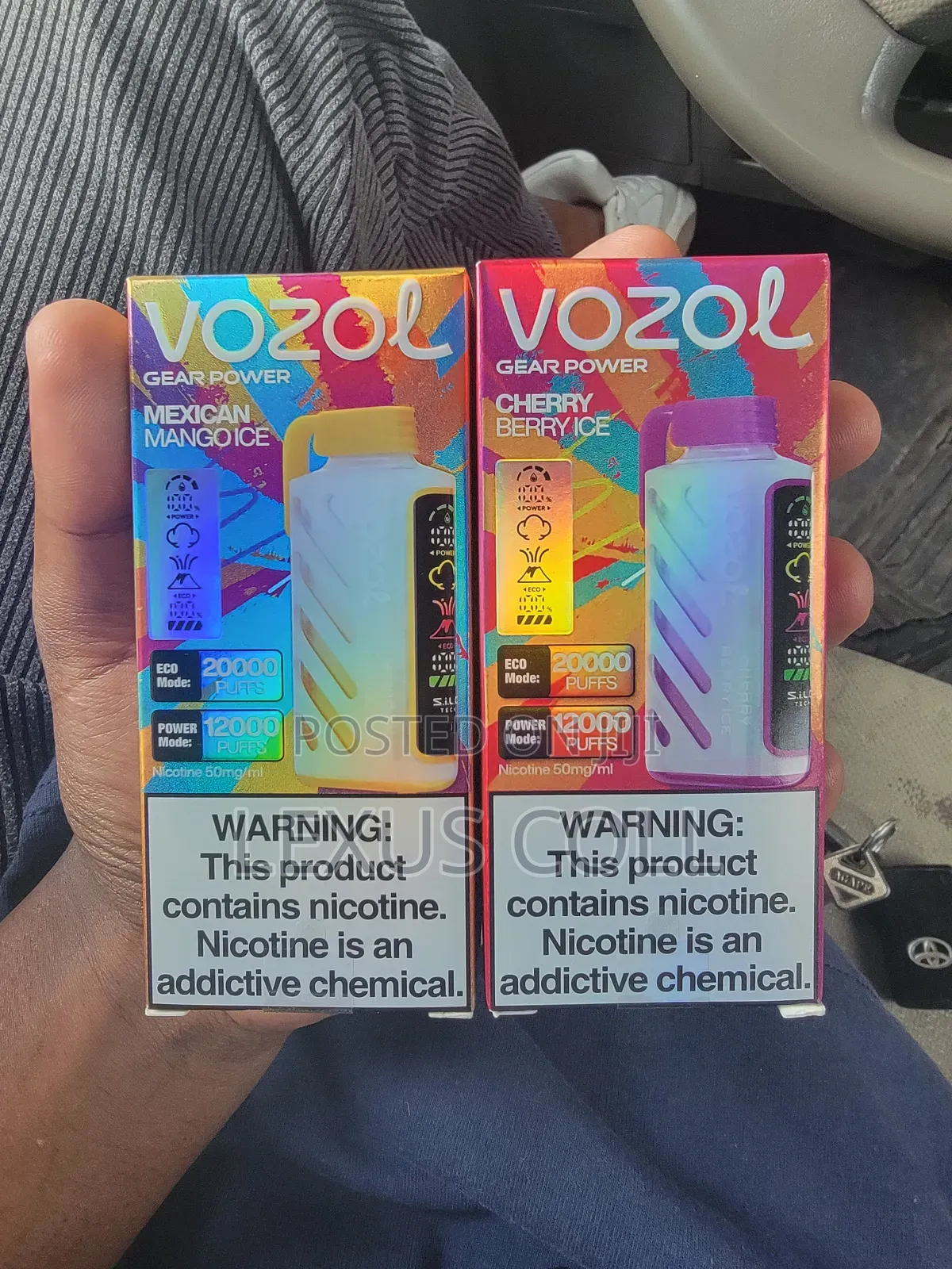 Vozol 20,000 Puff Cherry Berry Ice