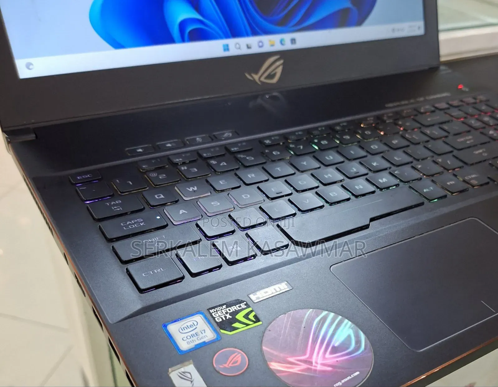 New Laptop Asus ROG Zephyrus G15 16GB Intel Core I7 HDD+SSD 1T