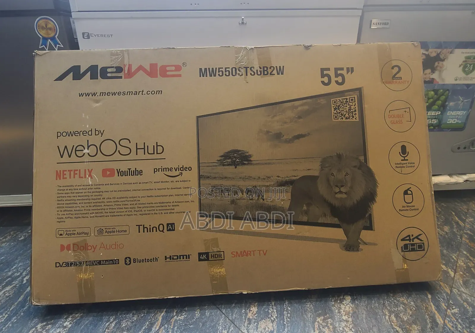 Mewe Tv 55 Inch Smart Webos Hub