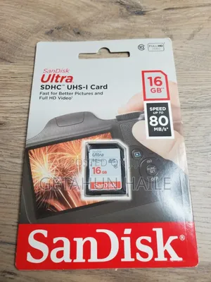 Sandisk Ultra 16gb Camera Memory Card (Sdhc 16gb Memory Card