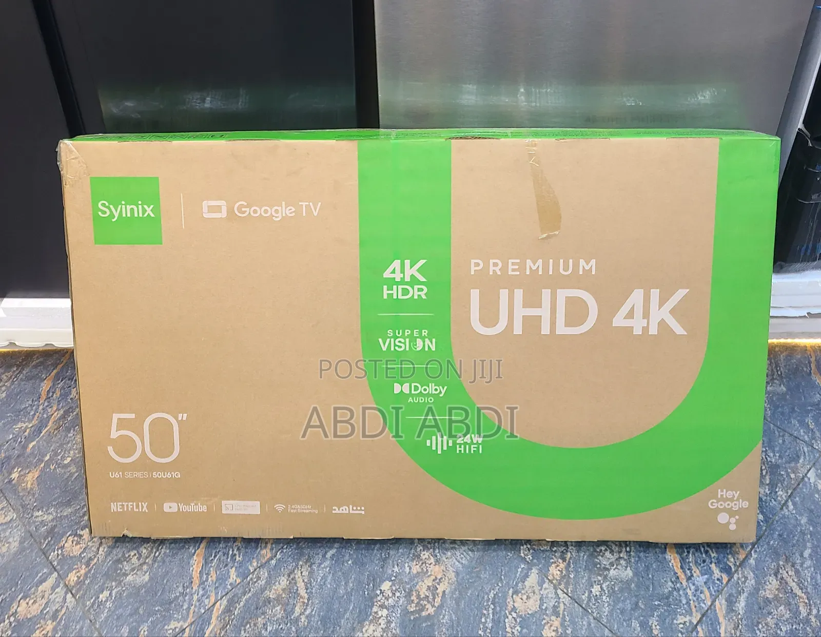 Synix Tv 50 Inch Smart Framess