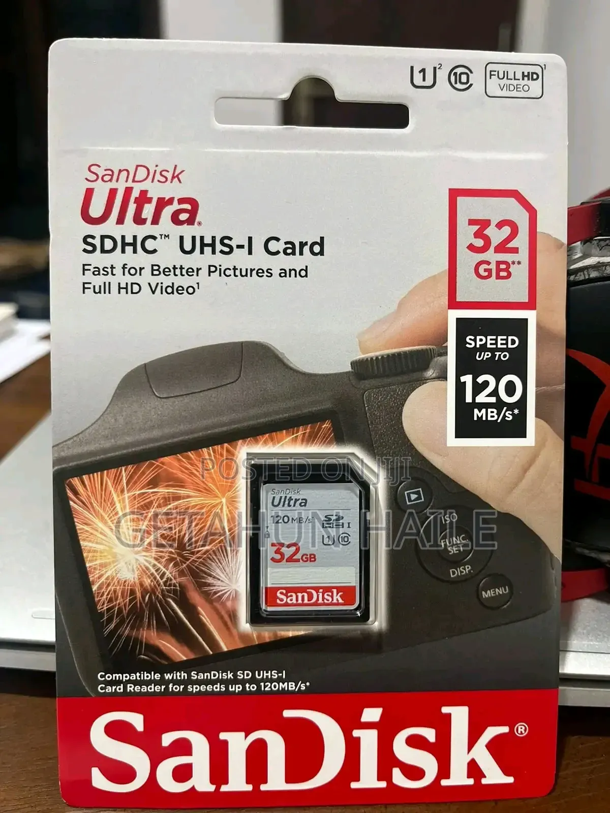Sandisk Ultra 32gb Camera Memory Card (Sdhc 32gb Memorycard