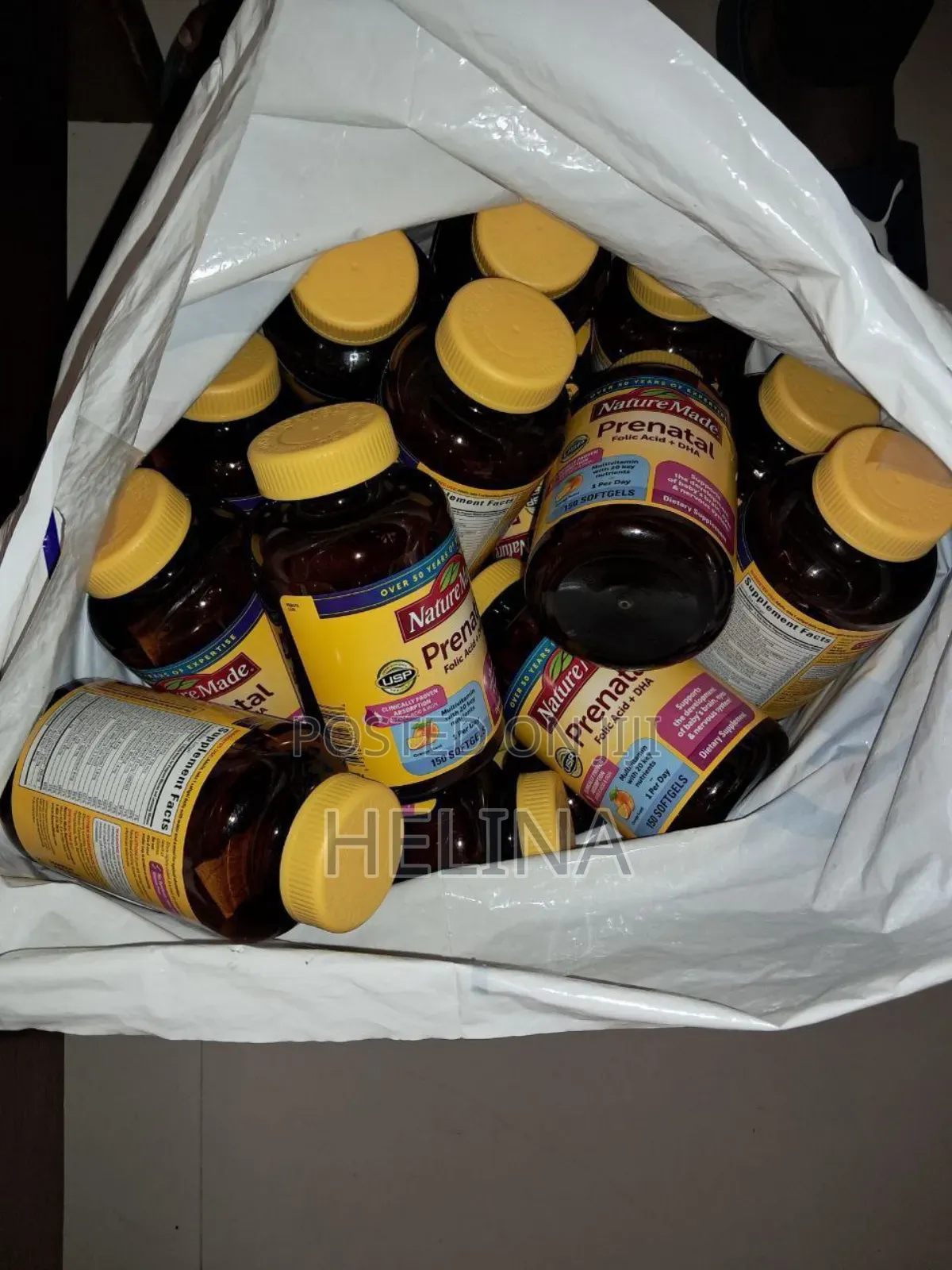 Made in Natural Ingriedents Prenatalfolicacid+Dha From Usa