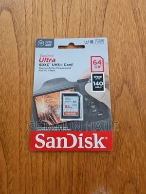 Photo - Sandisk Ultra 64gb Camera Memory Card (Sdxc 64gb Memorycard