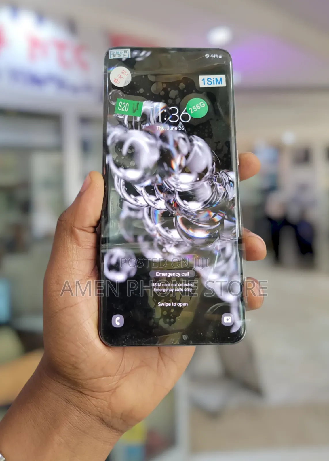 New Samsung Galaxy S20 Ultra 5G 256 GB Gray