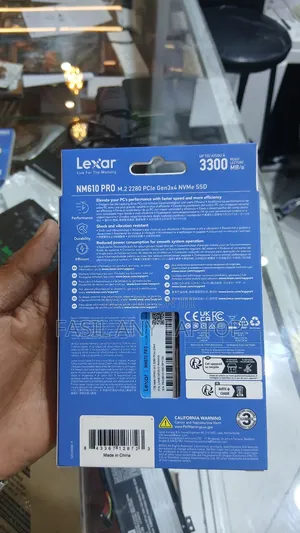 Lexar SSD 1tb Storage